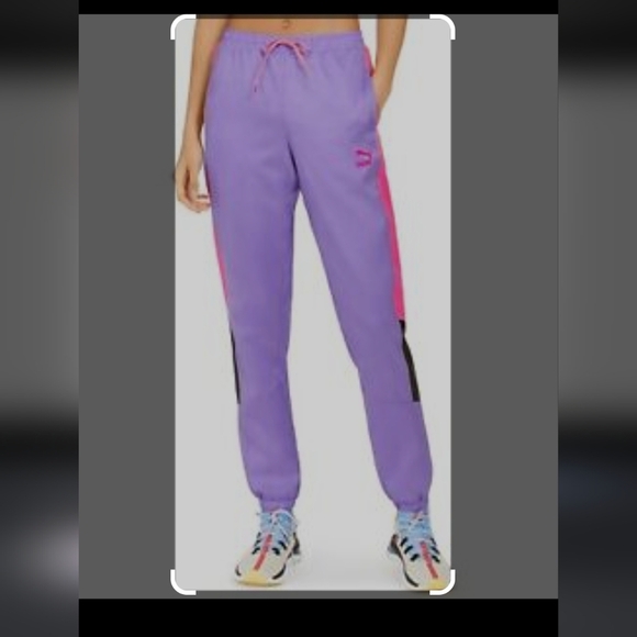 PUMA retro color block track pant joggers size large - Picture 9 of 9